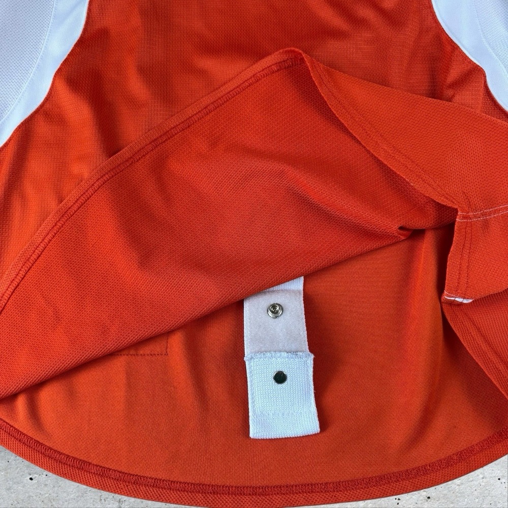 Vintage CCM NHL Atlanta Thrashers Blank Orange Jersey Sz 56 Fight Strap Canada - Picture 4 of 7